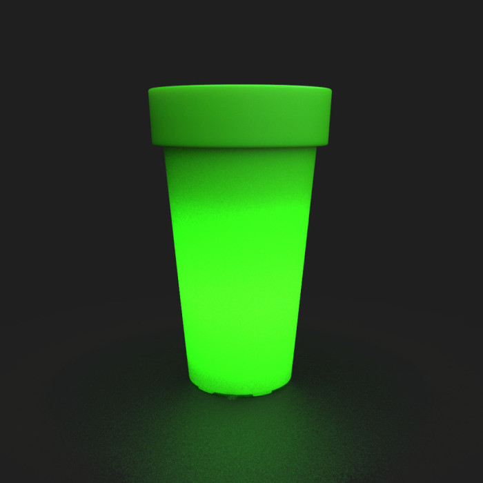 TERA LUX - Pot lumineux grand - Fluo-compacte