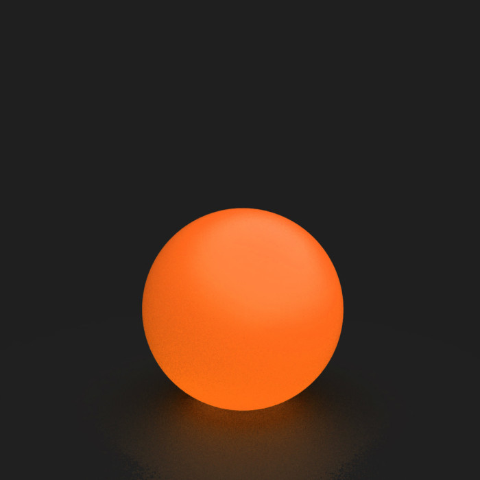 MOON LUX - Large floor sphere - Compact fluorescent