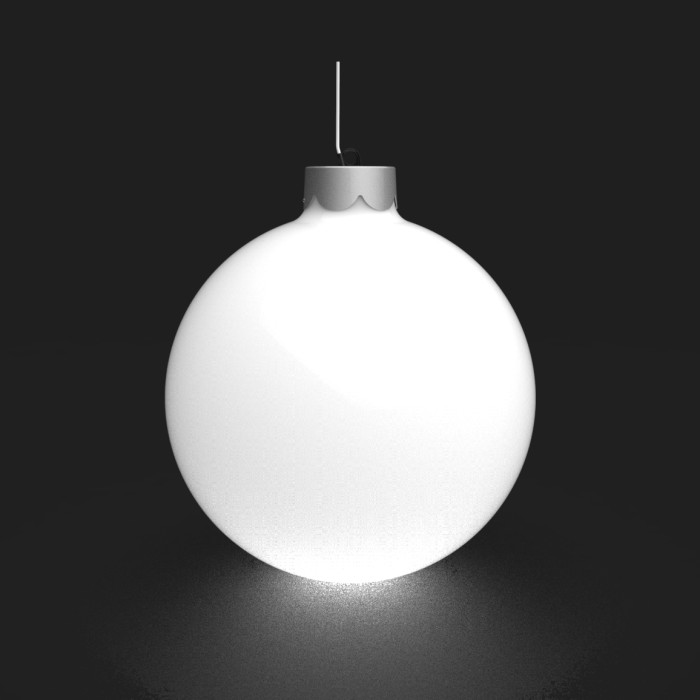 SANTA LUX - Large Christmas Bauble - 16-Color LED