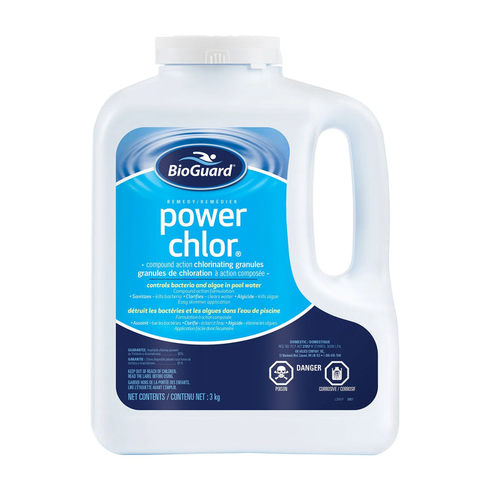BioGuard Power Chlor 1 kg chlore granulaire stabilisé pour piscine