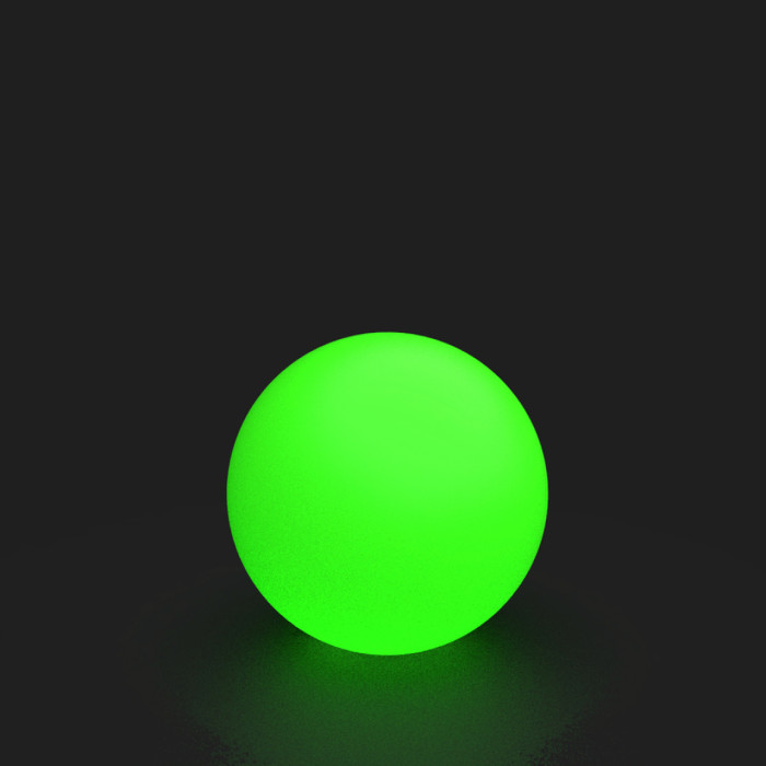 MOON LUX - Large floor sphere - Compact fluorescent