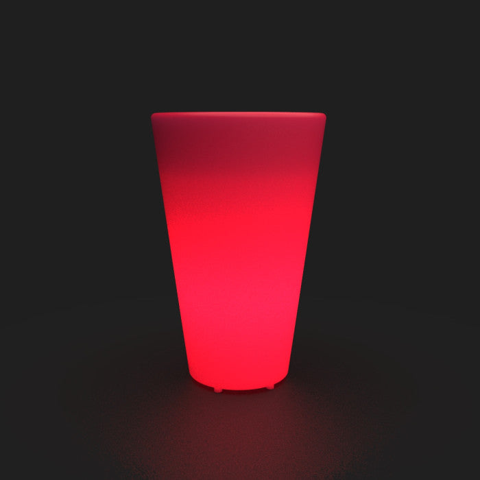 FOLIA LUX - Lighted pot - Compact fluorescent - Red