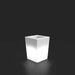 HAUS LUX - Small illuminated pot - Compact fluorescent - Red
