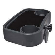 Adjustable spa tray
