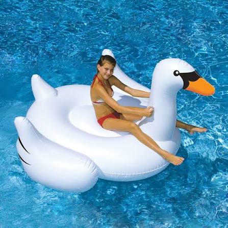 Cygne gonflable