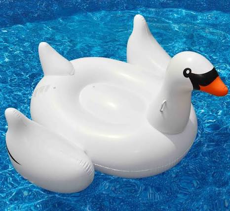 Cygne gonflable