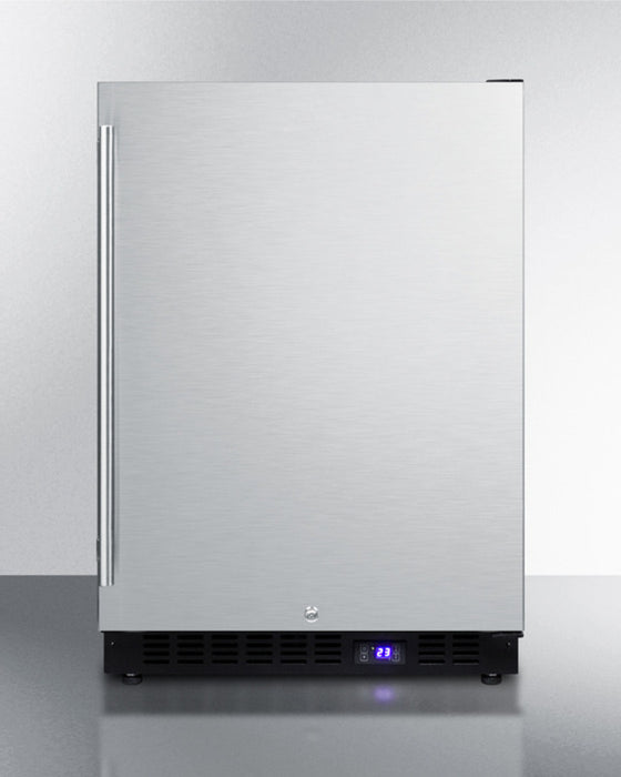 Congélateur stainless 34''x23'', Summit