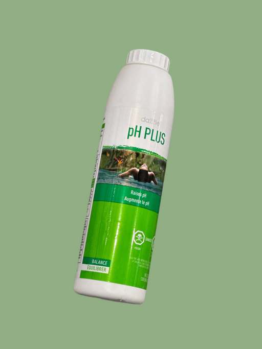 Mineraluxe pH Plus – ajusteur de pH pour spa, augmente rapidement le pH et maintient l’eau claire et équilibrée.