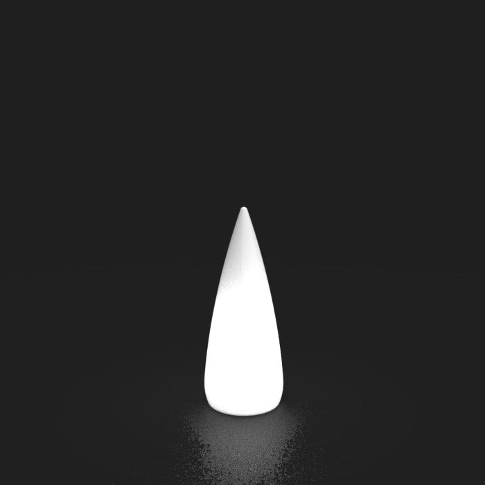 MIA SERATA LUX - Cône lumineux petit - DEL 16 couleurs - Blanc