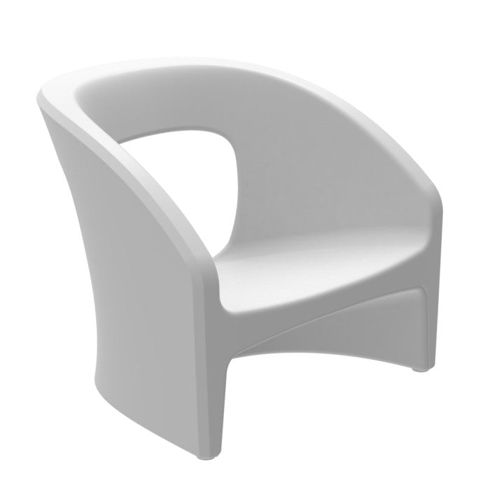 PLAYA - Chaise de plage - Blanc neige