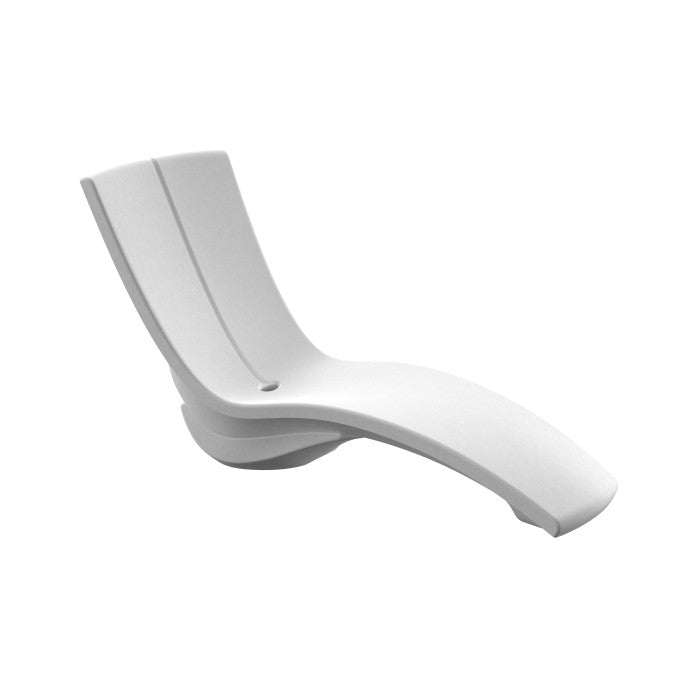 RISER - Base pour chaise longue KURVE - Blanc neige