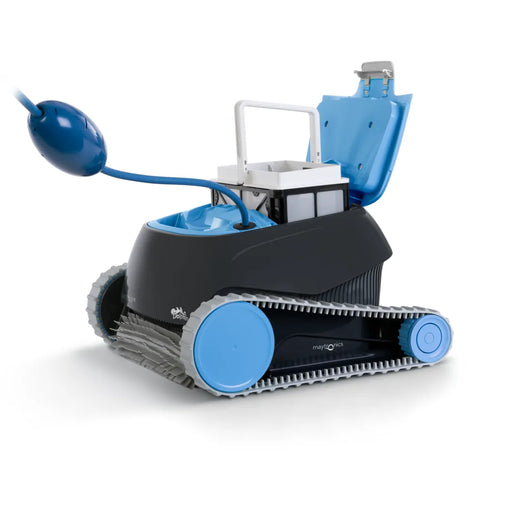 Robot automatique Nautilus CC gros plan, panier accessible pour nettoyage