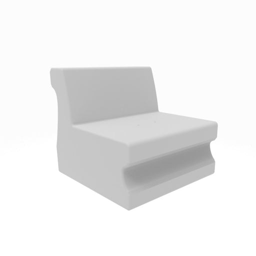 CURVA - Module A droit - Blanc neige
