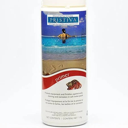 Weekly treatment for salt pool - Pristiva Primer