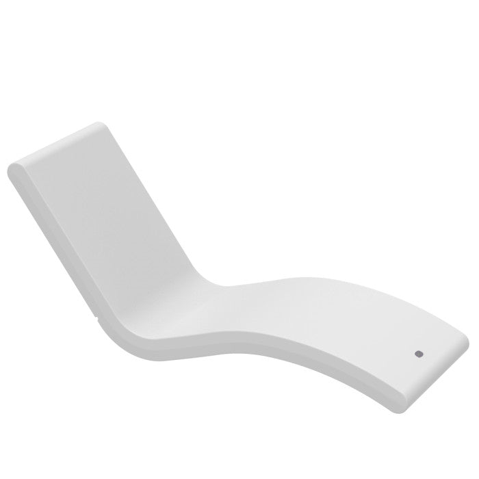SIESTA - Chaise longue - Blanc neige