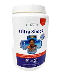 Ultra Shock 2,75 kg pour piscine, grand format pour traitement-choc puissant, clarifie l’eau et élimine les algues efficacement.