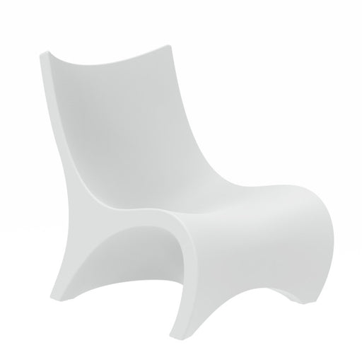 NOHO - Chaise lounge avec poids - Blanc neige