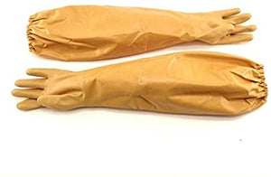 Extra submersible rubber gloves, size large