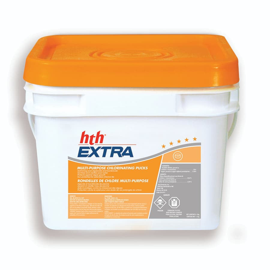 Rondelles de chlore multi-fonction de 6 kg HTH Extra