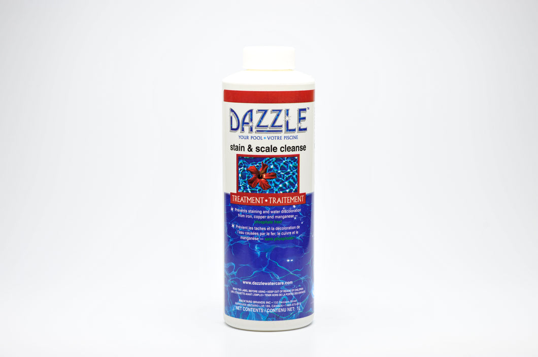 Prevents scale and lime deposits - Stain & Scale Cleanse DAZ05042