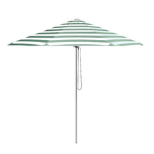 Charger l&#39;image dans la galerie, Go Large 2.8m sage stripe  -  Outdoor Umbrellas &amp; Sunshades  by  Basil Bangs
