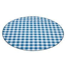 Charger l&#39;image dans la galerie, Love Rugs gingham mineral  -  Picnic Blankets  by  Basil Bangs
