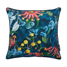 Charger l&#39;image dans la galerie, Outdoor Cushion field day / mineral  -  Throw Pillows  by  Basil Bangs
