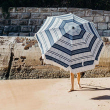 Charger l&#39;image dans la galerie, Protect yourself from the sun in style with the Premium Beach Umbrella by Basil Bangs.
