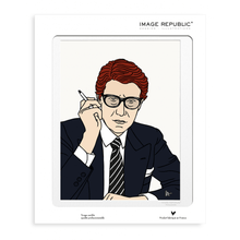Load image into Gallery viewer, Jean-Michel Tixier Yves St Laurent / 30x40cm  -  Posters, Prints, &amp; Visual Artwork  by  Image Republic
