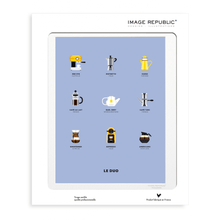Load image into Gallery viewer, Le Duo Cafe  -  Posters, Prints, &amp; Visual Artwork  by  Image Republic
