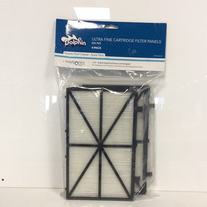 Ultra fine cartridge filtre panels M4/M5