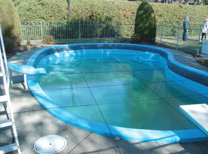 Filet de protection hivernale pour piscine, noir, 21 pi