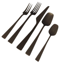 Load image into Gallery viewer, Zest - 5pcs, ice black  -  Cutlery  by  knIndustrie
