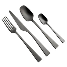 Load image into Gallery viewer, Zest - 5pcs, ice black  -  Cutlery  by  knIndustrie
