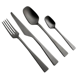 Zest - 5pcs, ice black  -  Cutlery  by  knIndustrie