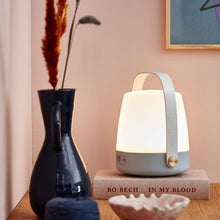 Charger l&#39;image dans la galerie, Elevate your interior with the Danish-designed Kooduu Lite-up LED lamp. With its dimmable LED light and portable rechargeable battery, it&#39;s perfect for creating a cozy atmosphere in any room.
