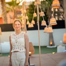 Load image into Gallery viewer, Aurora Garland, the go-to accessory for unique, warm lighting. Handcrafted, perfect for events, home decor, outdoor spaces.
