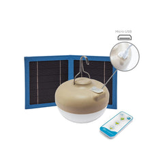 Load image into Gallery viewer, The Cherry bulb from Newgarden offers solar-powered lighting for your camping needs. No installation required - the perfect companion for outdoor adventures.
