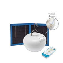 Load image into Gallery viewer, Harness the power of the sun with Newgarden&#39;s Cherry bulb. No installation, magnetic base, remote control - light your surroundings with convenience.
