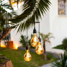 Load image into Gallery viewer, Illuminate your space with Newgarden&#39;s Chiara, a wireless pendant lamp offering vintage charm and solar-powered convenience.
