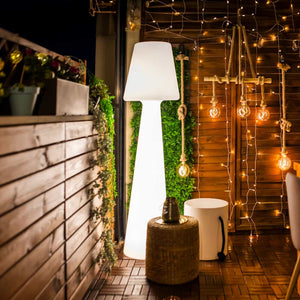 Illuminate your leisure moments with Lola 165, a durable floor luminaire from Newgarden, perfect for outdoor use.