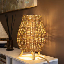 Load image into Gallery viewer, Introducing Saona from Newgarden: a decorative lamp with a natural fiber handcraft for indoor and outdoor use.
