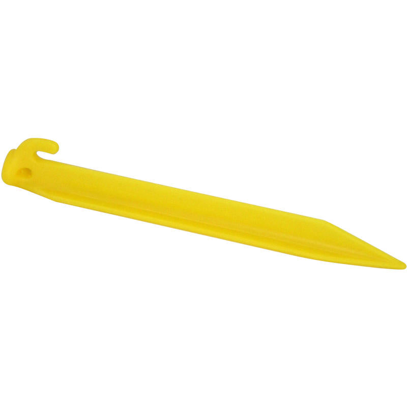 Yellow stake for canvas
