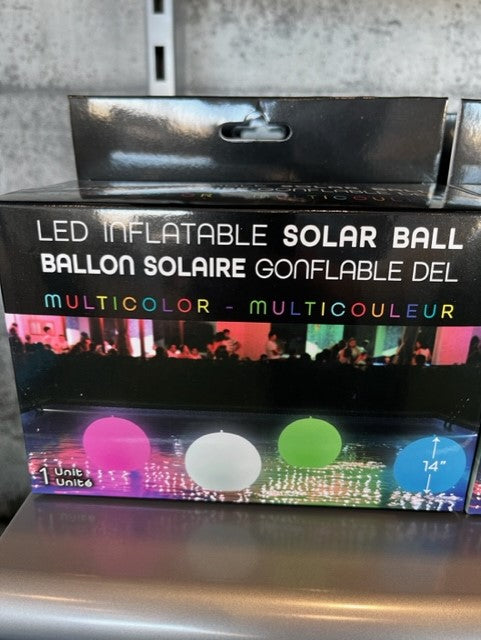 Ballon Gonflable Solaire DEL – Piscines et Spas POSEIDON