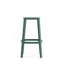 Charger l&#39;image dans la galerie, Cadrea - Bar stool dark green  -  Table &amp; Bar Stools  by  TOOU
