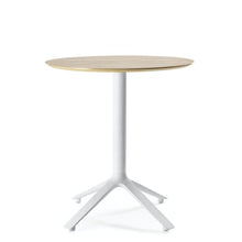 Load image into Gallery viewer, EEX round / natural / white  -  Kitchen &amp; Dining Room Tables  by  TOOU
