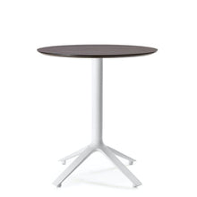 Load image into Gallery viewer, EEX round / walnut / white  -  Kitchen &amp; Dining Room Tables  by  TOOU
