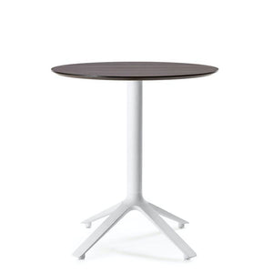 EEX round / walnut / white  -  Kitchen & Dining Room Tables  by  TOOU