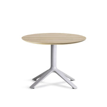 Load image into Gallery viewer, EEX - Side table w/ wooden top cool grey / natural / round  -  End Tables  by  TOOU
