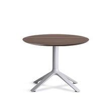 Load image into Gallery viewer, EEX - Side table w/ wooden top cool grey / walnut / round  -  End Tables  by  TOOU
